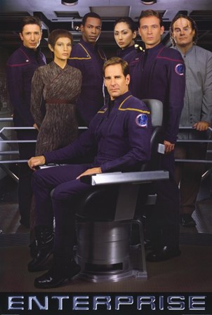 Star Trek: Enterprise art print