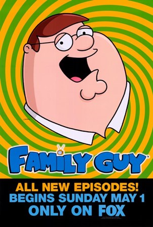 Family Guy Peter Griffin art print