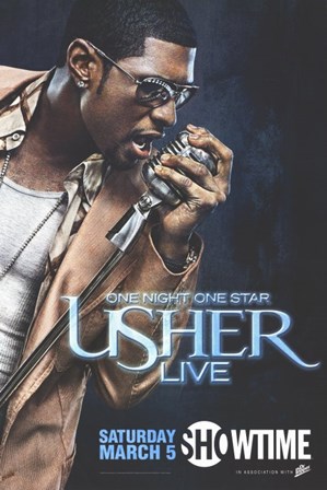 One Night One Star: Usher Live art print