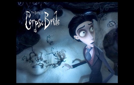 Tim Burton&#39;s Corpse Bride Scene art print