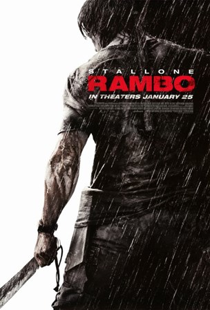 Rambo - Rain art print
