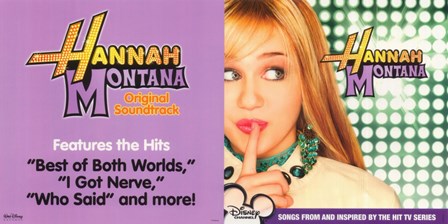 Hannah Montana - soundtrack - style B art print