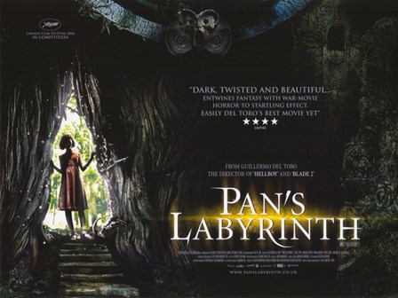 Pan&#39;s Labyrinth - little girl art print