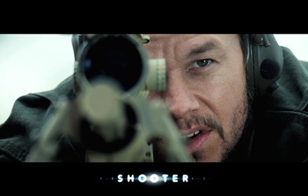 Shooter - pointing gun art print