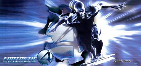 Fantastic Four: Rise of the Silver Surfer - Silver Surfer Horizontal art print