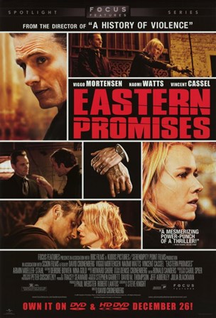 Eastern Promises Movie art print
