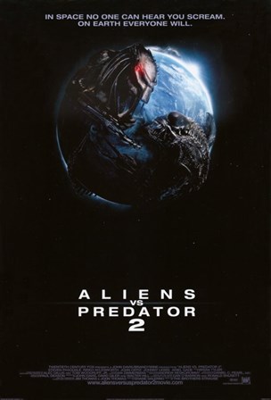 Aliens Vs. Predator 2: Requiem art print