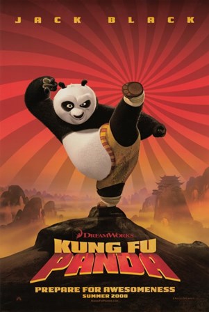 Kung Fu Panda art print
