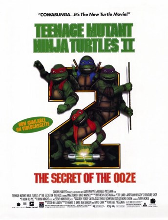 Teenage Mutant Ninja Turtles 2: The Secret of the Ooze art print
