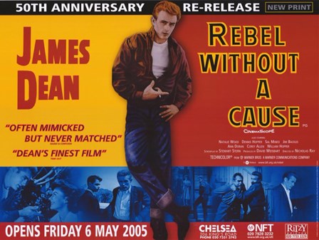 Rebel Without a Cause Challenging of Today&#39;s Teenage Violence art print