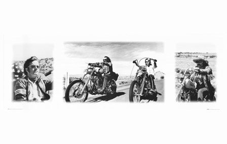 Easy Rider (triptych) art print