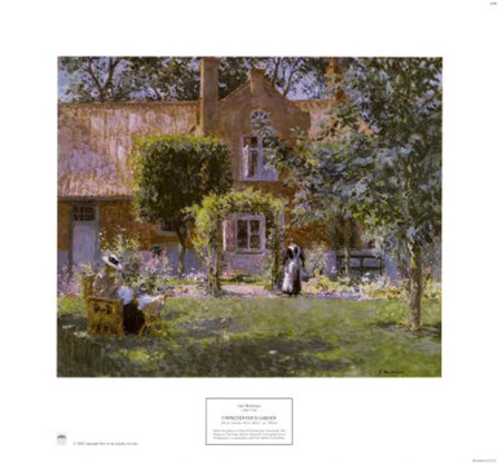 Unpretentious Garden by Gari Melchers art print