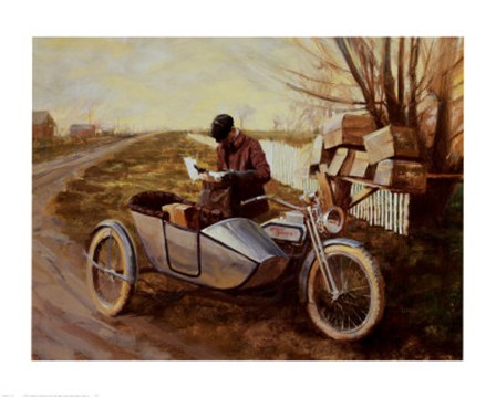 Special Delivery by David Uhl art print