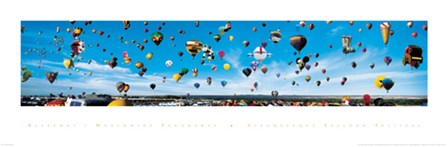 Albuquerque Balloon Festival by James Blakeway art print