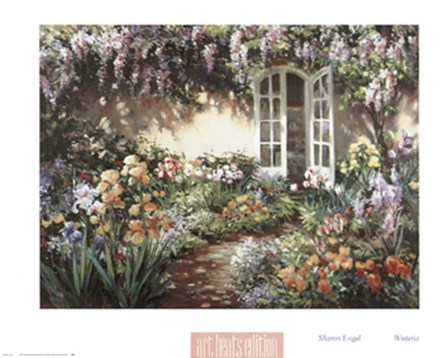 Wisteria by Sharon Engel art print