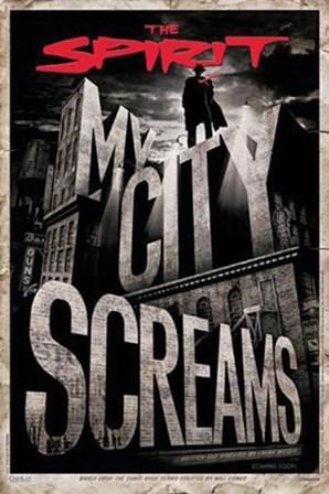 The Spirit - My City Screams art print