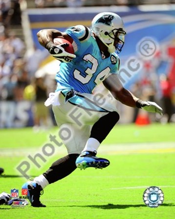 DeAngelo Williams 2008 Action art print