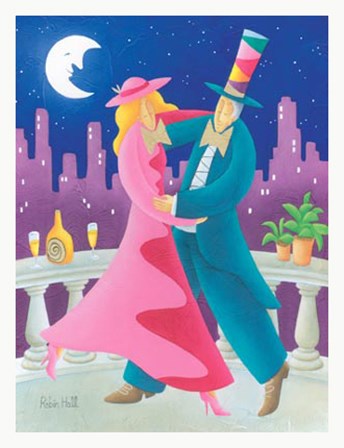 Balcony Dance by Robin Hall art print