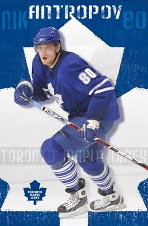 Maple Leafs - Nik Antropov 08 art print