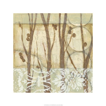 Willow and Lace III by Jennifer Goldberger art print