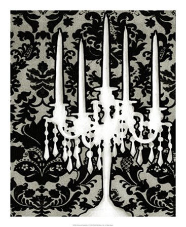 Patterned Candelabra I by Ethan Harper art print