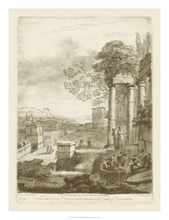 Pastoral View II by Claude Lorrain art print