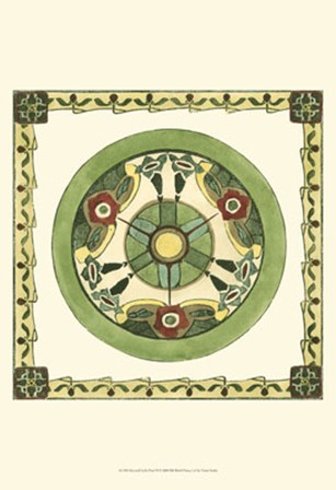 Arts &amp; Crafts Plate VI by Vision Studio art print