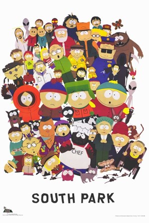 South Park - style A art print