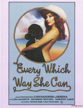 Every Which Way She Can, c.1981 art print