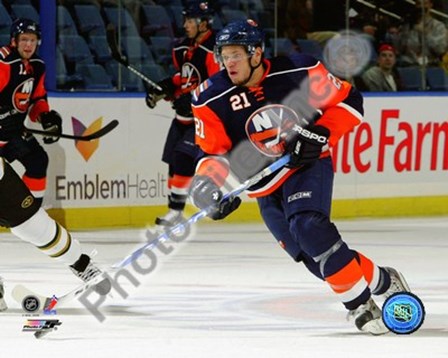 Kyle Okposo 2008-09 Home Action art print