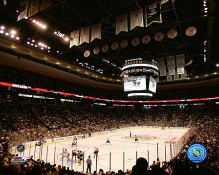 TD Banknorth Garden 2006-07 NHL art print