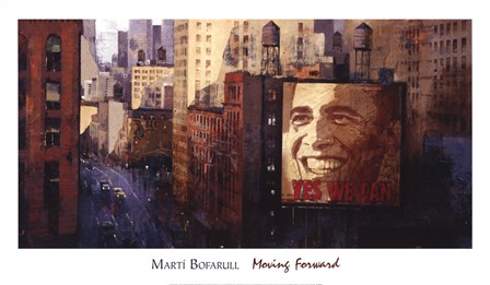 Moving Forward by Marti Bofarull art print