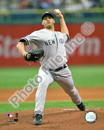 Andy Pettitte 2009 Pitching Action art print