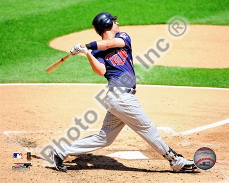 Joe Mauer - 2009 Batting Action art print