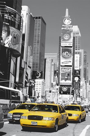 Times Square by Photography Collection art print