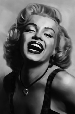 Marilyn Monroe by Tom Croft art print