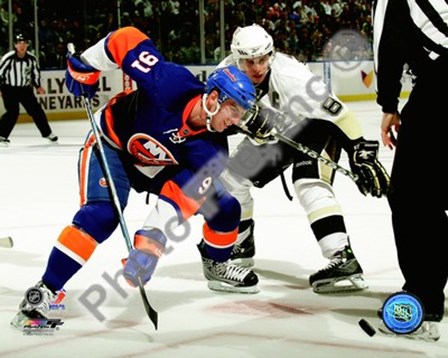 John Tavares &amp; Sidney Crosby 2009-10 Action art print