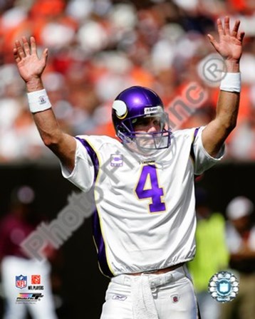 Brett Favre 2009 Celebration art print