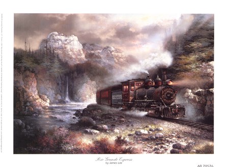 Rio Grande Express by James Lee art print