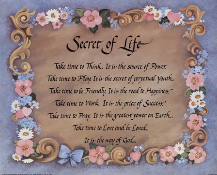 Secret of Life art print