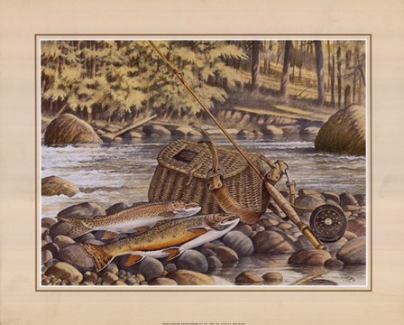 Fresh Catch by Ron Jenkins art print