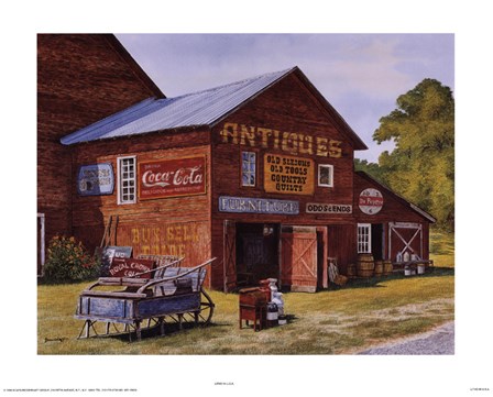Odds and Ends by Michael Davidoff art print
