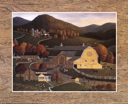 Early Sunrise Farm art print
