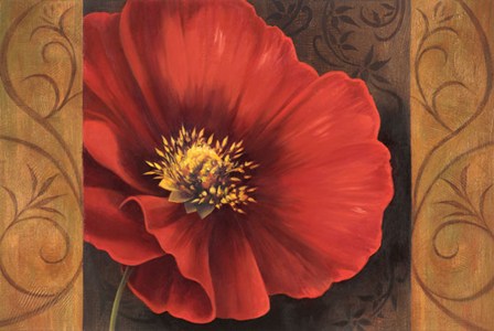 Pavots Rouges I by Jordan Gray art print