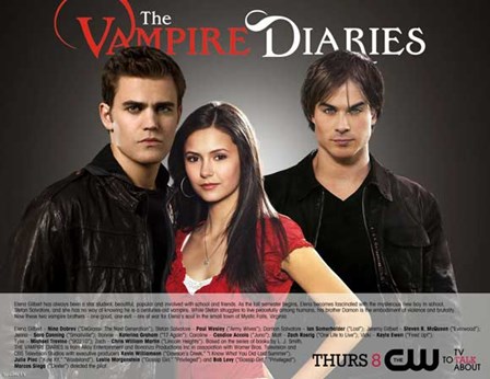 The Vampire Diaries - style B art print