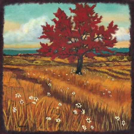 Distant Fields I by Tamara Angeney art print