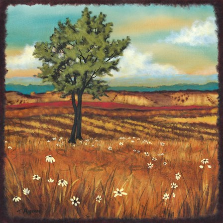 Distant Fields II by Tamara Angeney art print