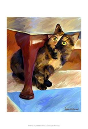 Calico Face by Robert McClintock art print