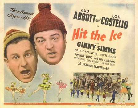 Abbott and Costello, Hit the Ice, c.1943 art print