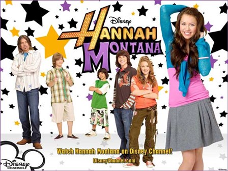 Hannah Montana, style D art print